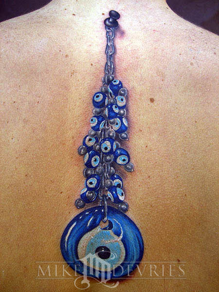 Turkish Evil Eye Tattoo